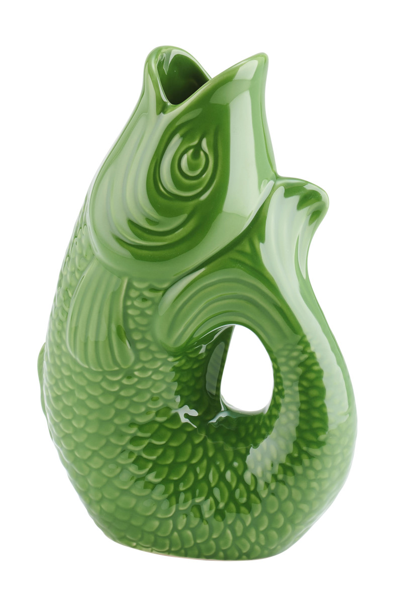 Giftcompany Monsieur Carafon Vase / Karaffe Fisch L green bay 2,7l