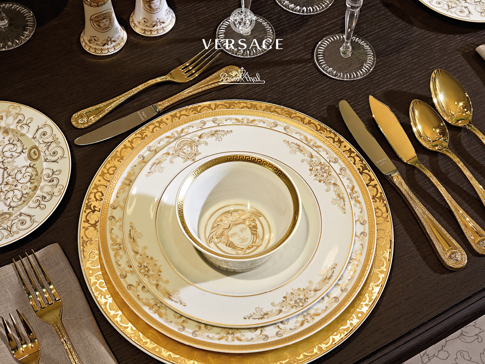 Versace Versace Medusa Gala Schüssel klein 17 cm