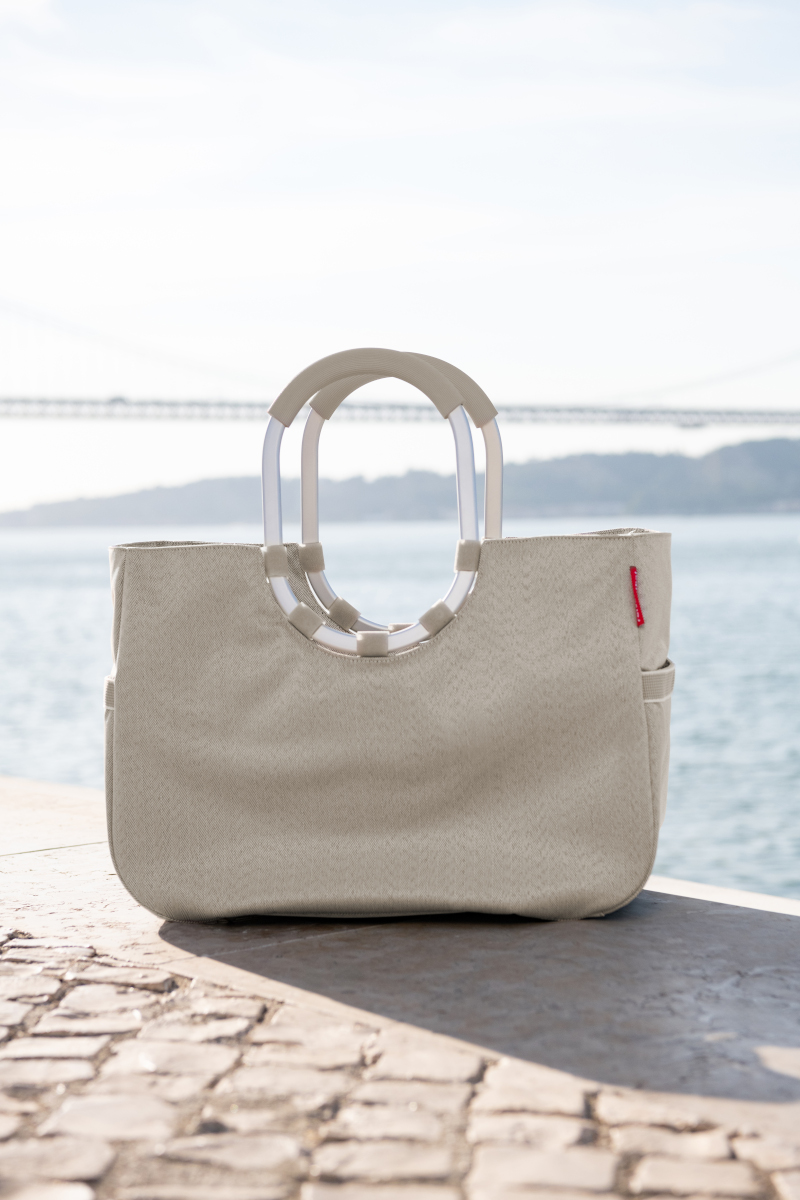 reisenthel loopshopper L herringbone sand Freisteller 4