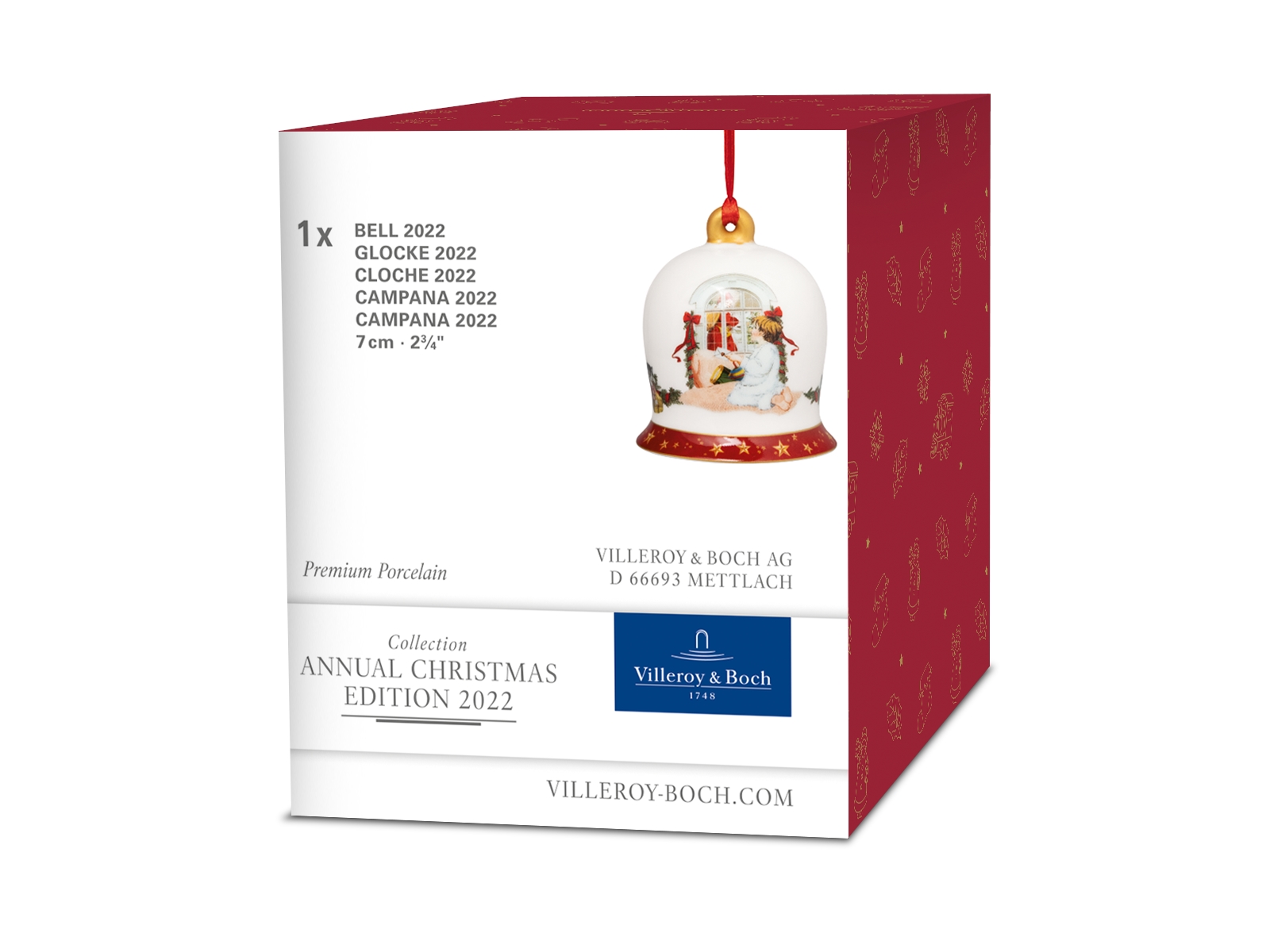 Villeroy & Boch Annual Christmas Edition Glocke 2022