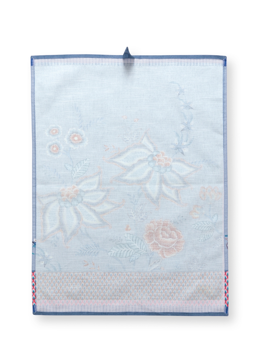 PIP STUDIO Flower Festival Geschirrtuch Blue 50 x 70 cm