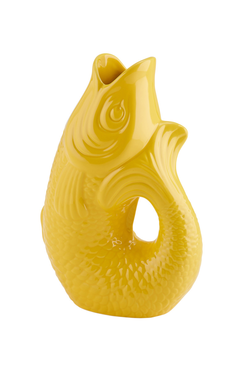 Giftcompany Monsieur Carafon Vase / Karaffe Fisch S tuscan sun 1,2l Freisteller