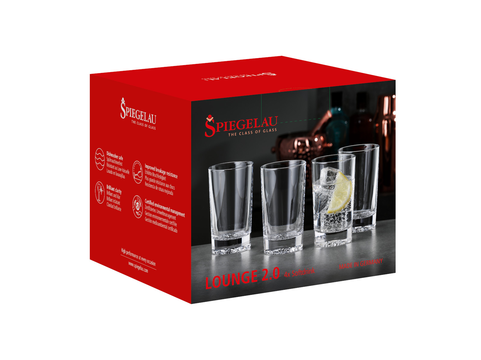 Spiegelau Lounge 2.0  Softdrink Set 4tlg Freisteller 2