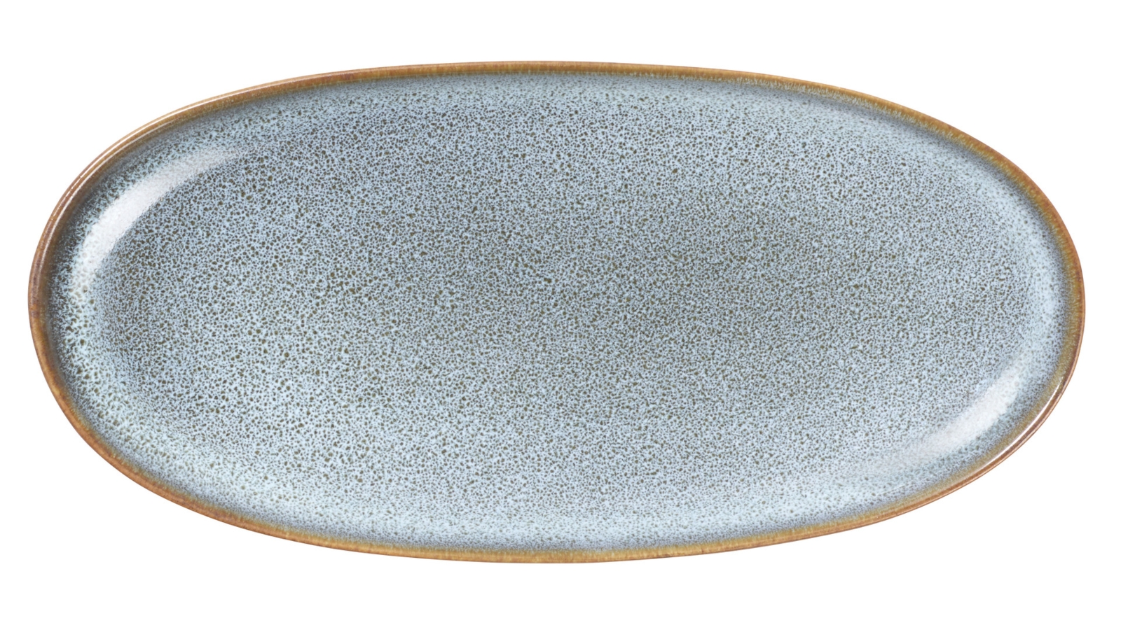 ASA SAISONS Aperitifteller oval denim 20 x 10 cm