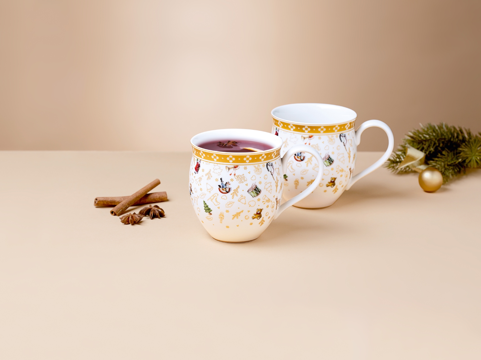 Villeroy & Boch Toy's Delight Becher m. H. 2tlg. Jubiläumsedition