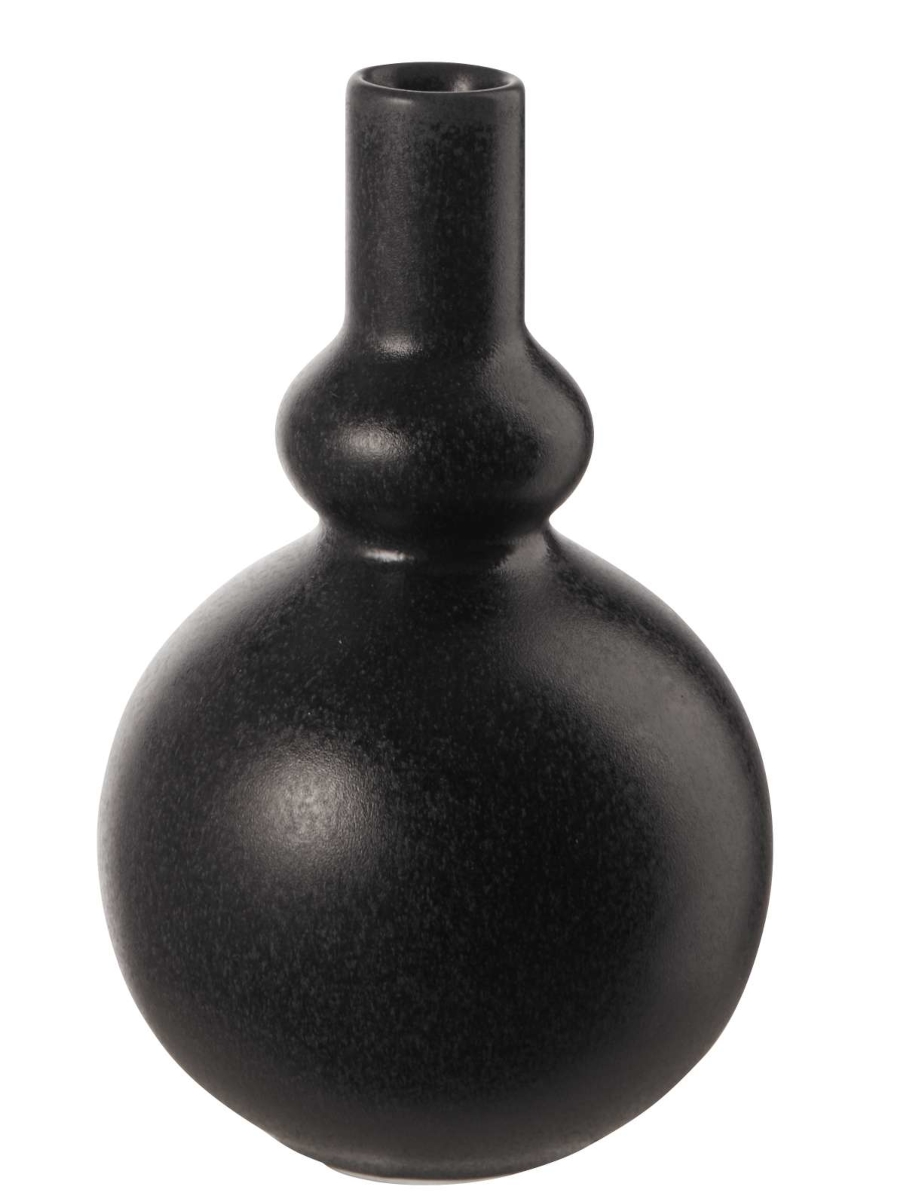 ASA Como Vase black iron 15,5 cm