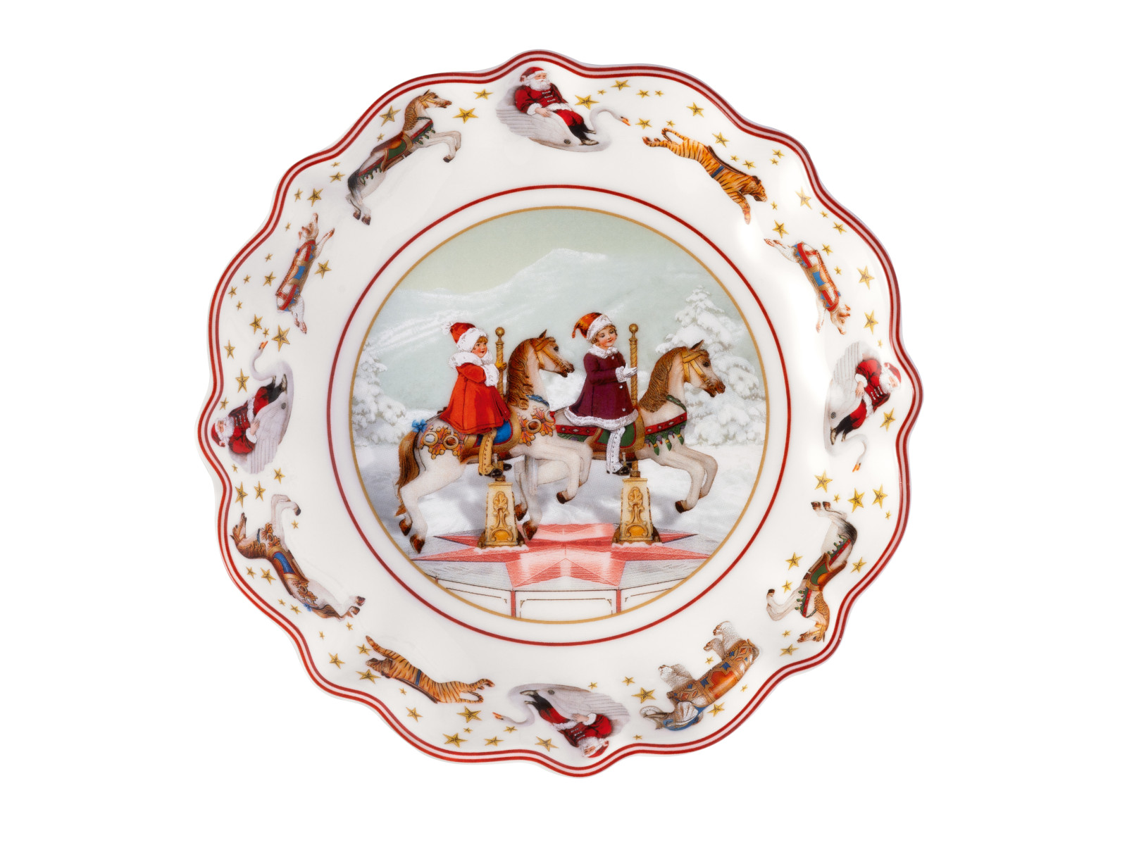 Villeroy &amp; Boch Annual Christmas Ed. Jahresschale klein 2024 Freisteller2