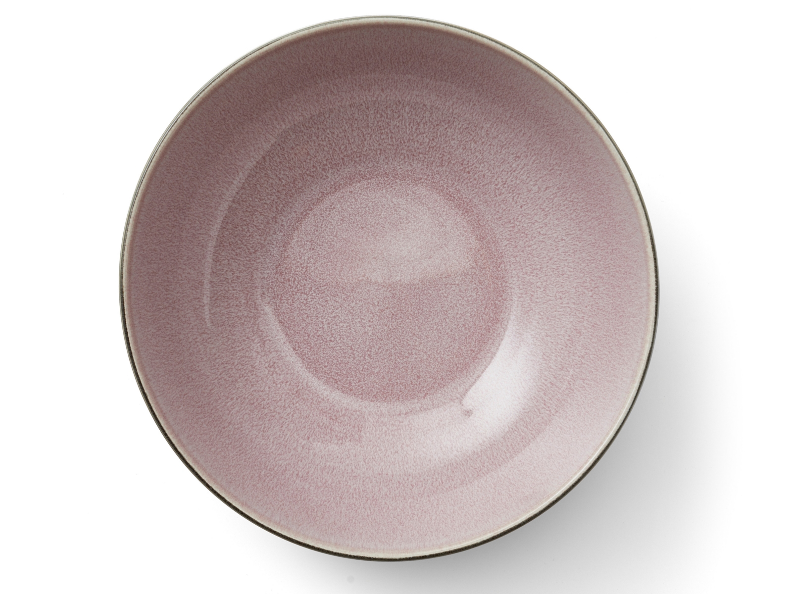 Bitz Salatschüssel matt grey / shiny light pink 30 cm