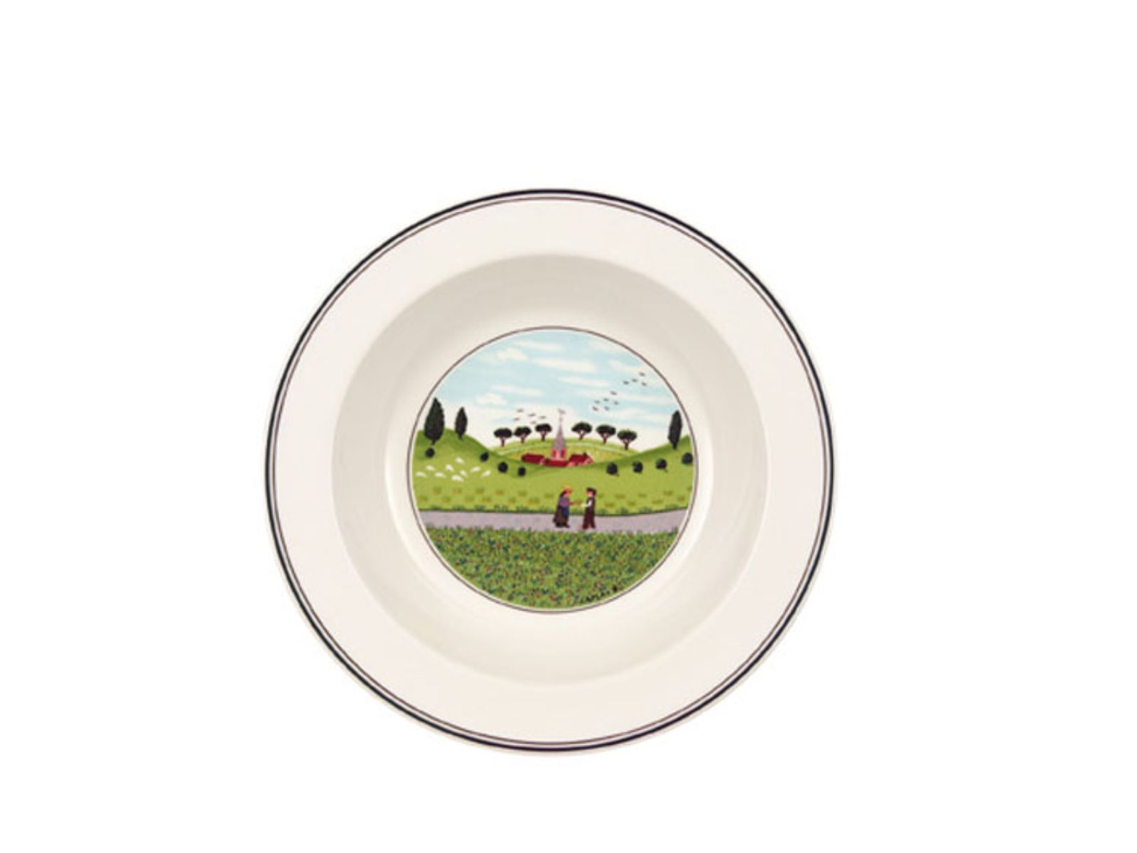 Villeroy & Boch Design Naif Salatschale Begegnung 20 cm