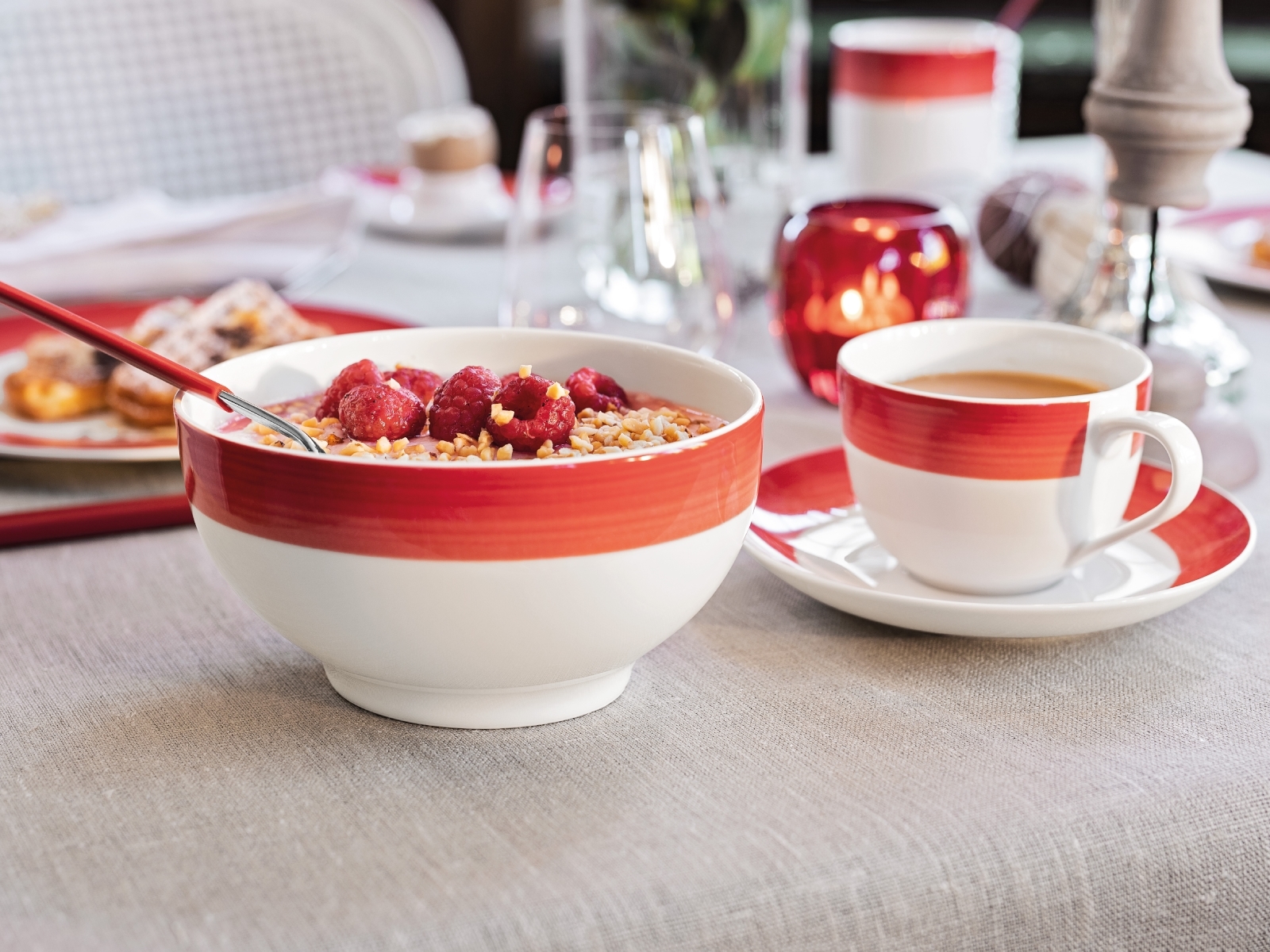 Villeroy & Boch Colourful Life Deep Red Kaffeeuntertasse 14 cm