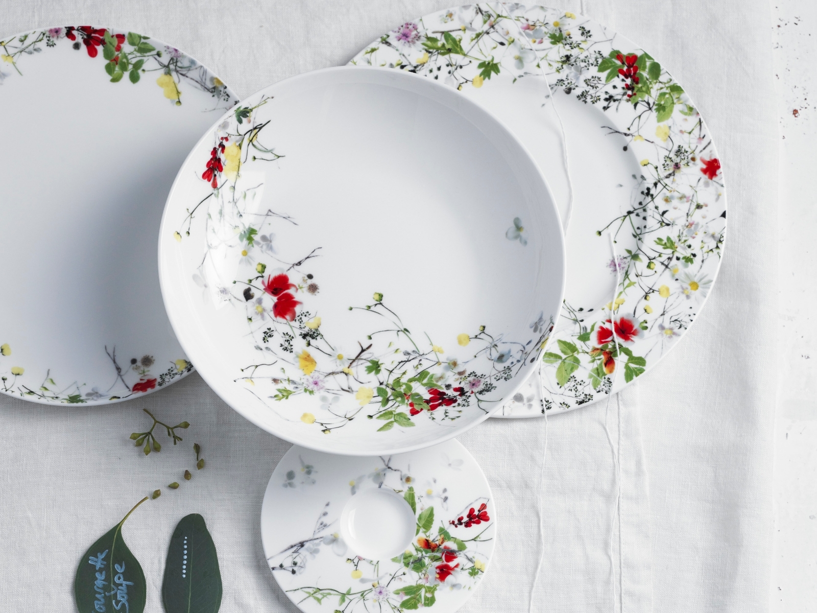 Rosenthal Brillance Fleurs Sauvages Set 4tlg.