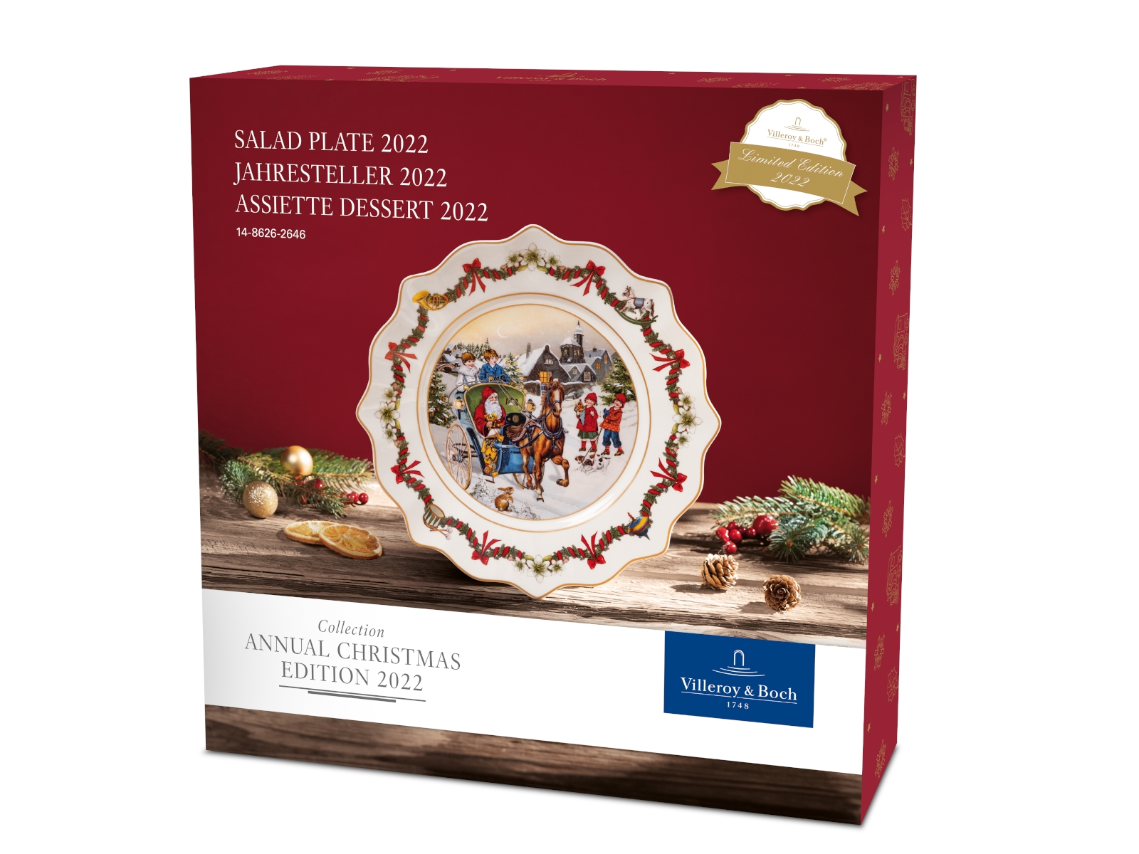 Villeroy & Boch Annual Christmas Edition Jahresteller 2022