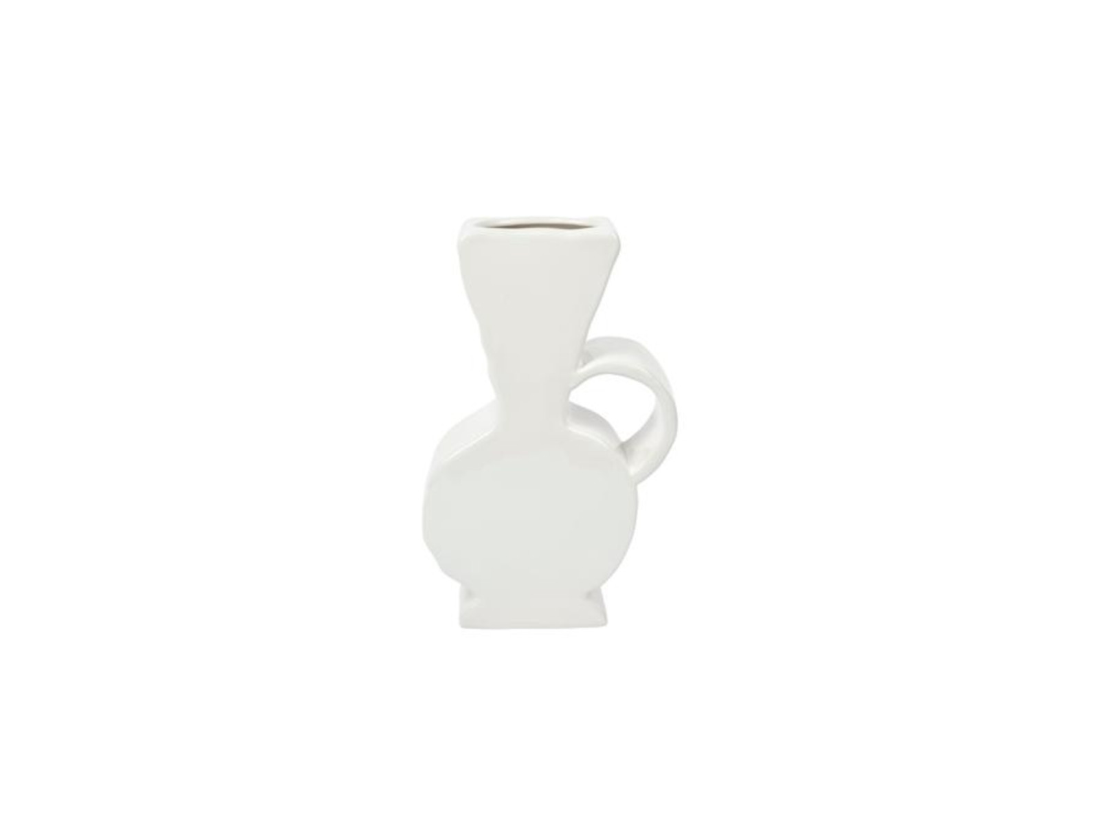 Broste Copenhagen Etta Vase Off White 19x8x30cm Freisteller 1