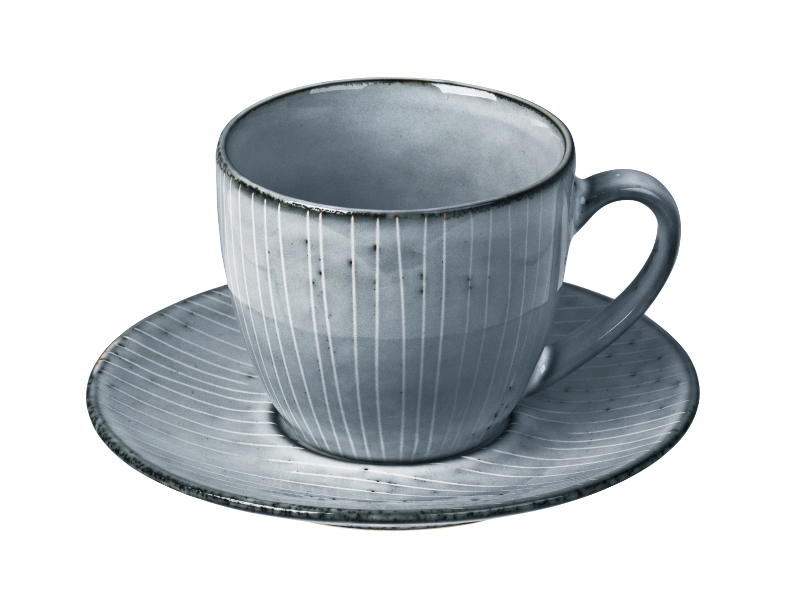 Broste Copenhagen Nordic Sea Tasse m. Untertasse 0,15 l