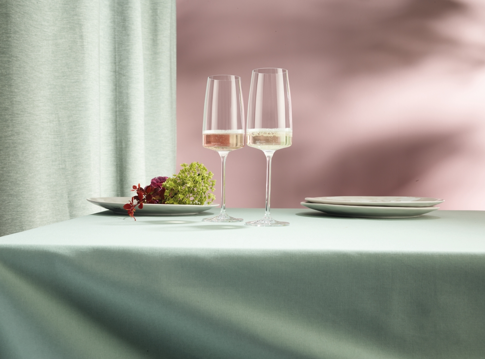 ZWIESEL GLAS Vivid Senses Sekt- und Schaumweinglas leicht & frisch Set 2tlg