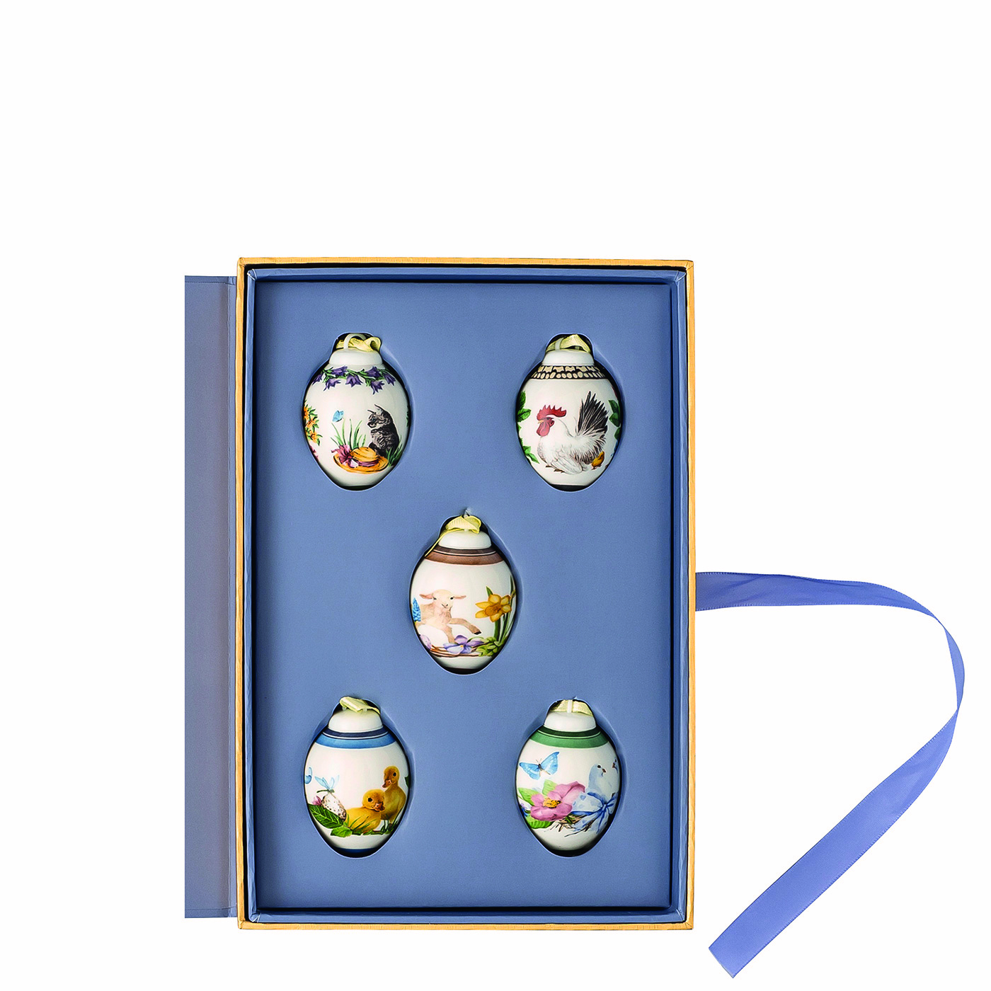 Hutschenreuther Porzellan-Ei Sonderedition Set 5 Mini-Eier