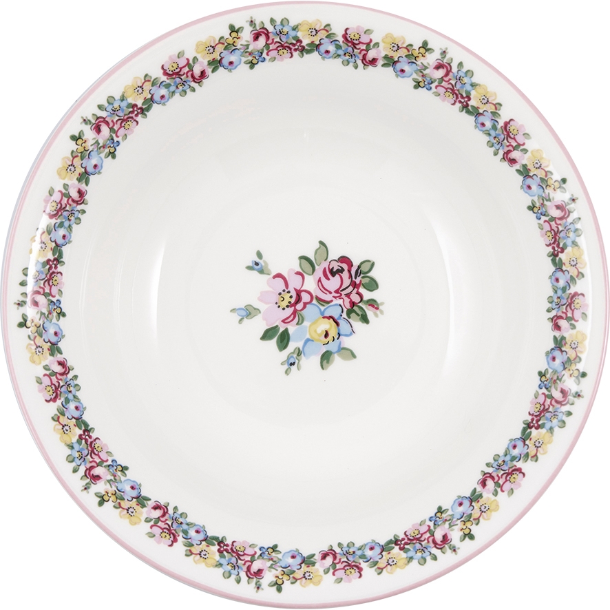 Greengate Ellie Salatbowl white 26,5 cm