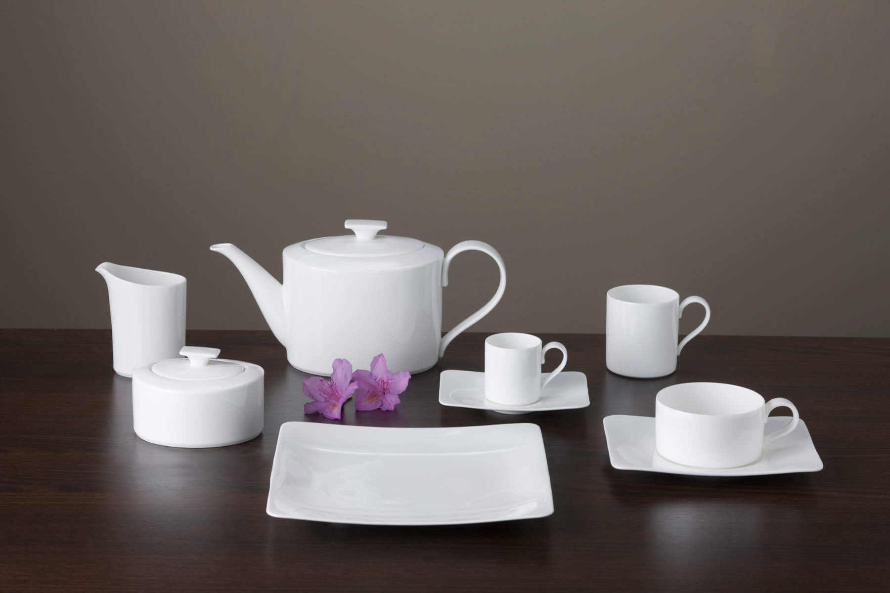 Villeroy & Boch Modern Grace Zucker-/Marmeladendose für 6 Personen