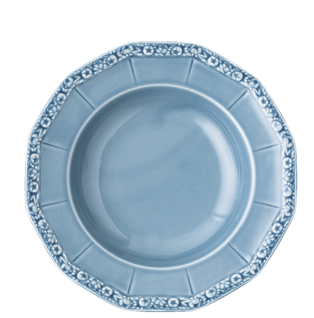 Rosenthal 10430-407170-10323 Maria Dream Blue Suppenteller 23 cm 1