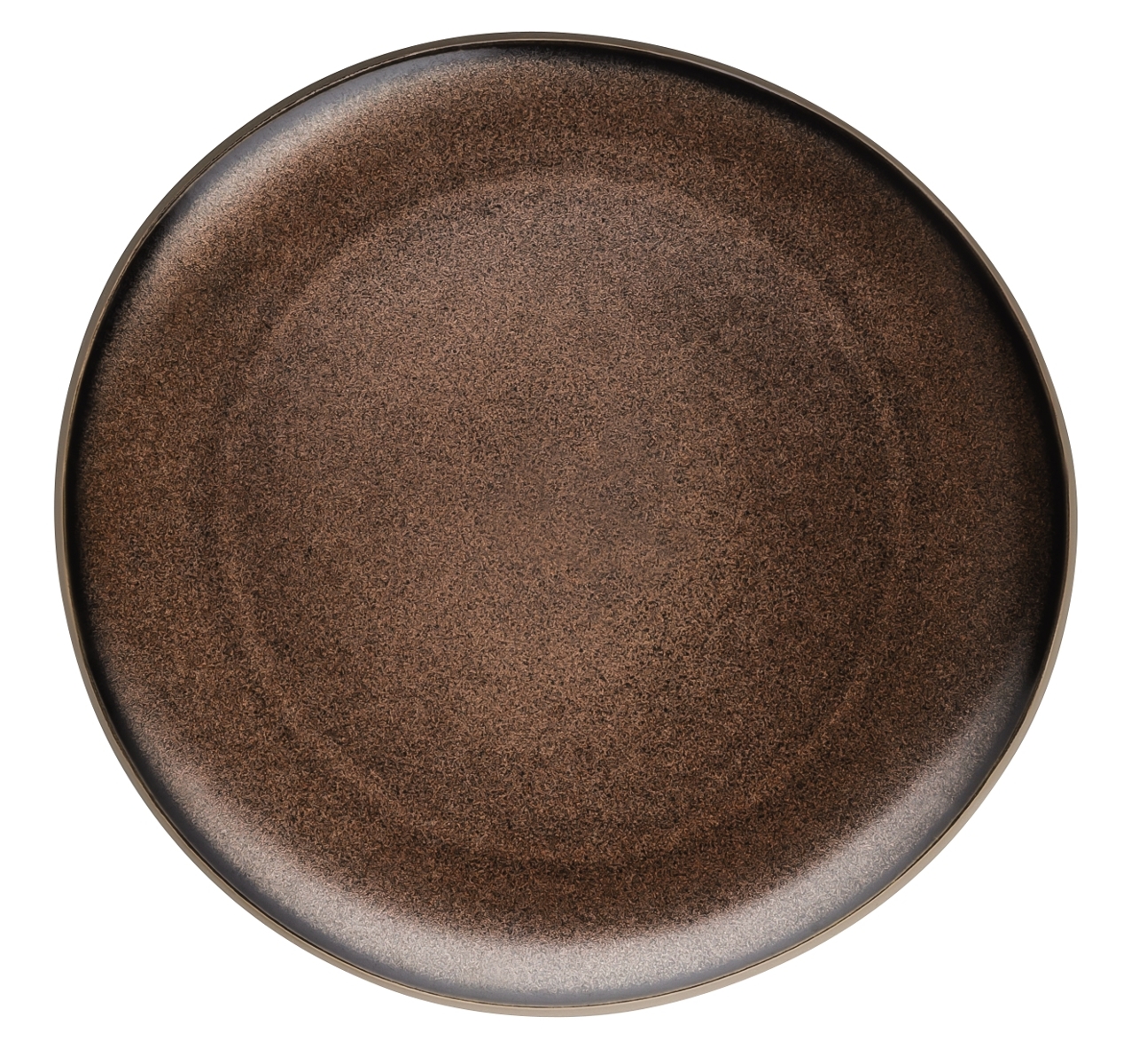 Rosenthal Junto Bronze Teller flach 25 cm