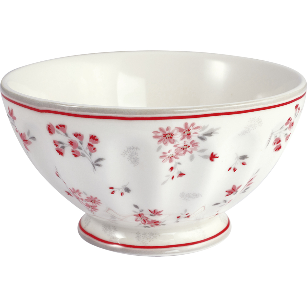 Greengate Emberly French Bowl XL weiss 0,4l Freisteller