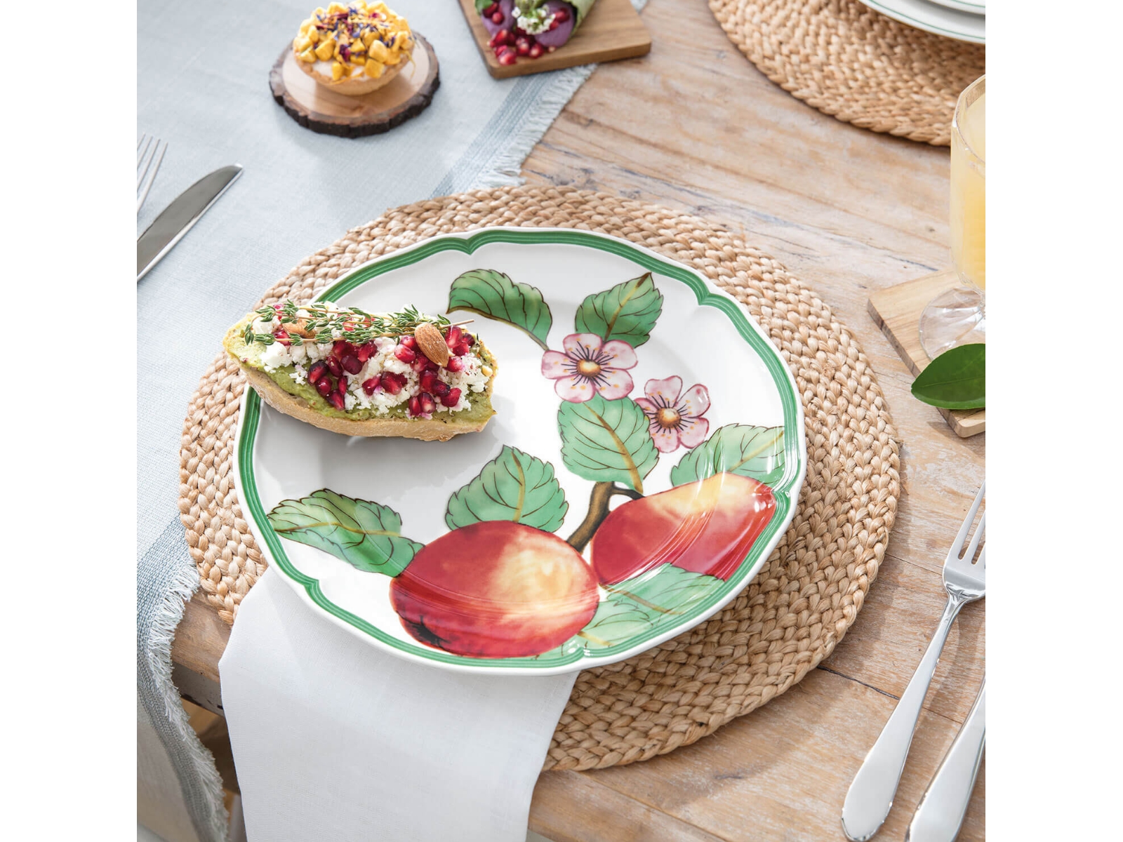 Villeroy & Boch French Garden Modern Fruits Frühstücksteller 4tlg.