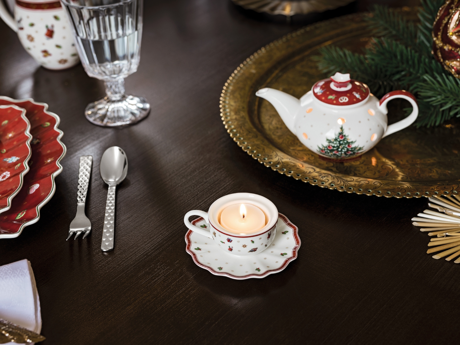 Villeroy & Boch Toy's Delight Decoration Teelichthalter Kanne