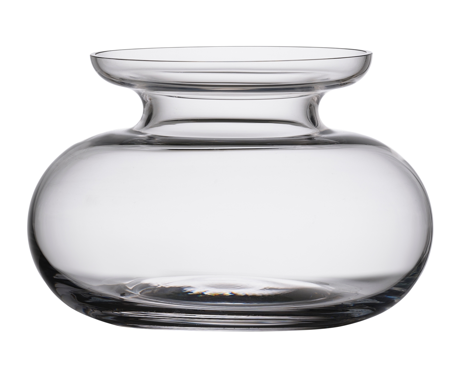 Zone Denmark Inu Vase pure clear 23 x 25 cm