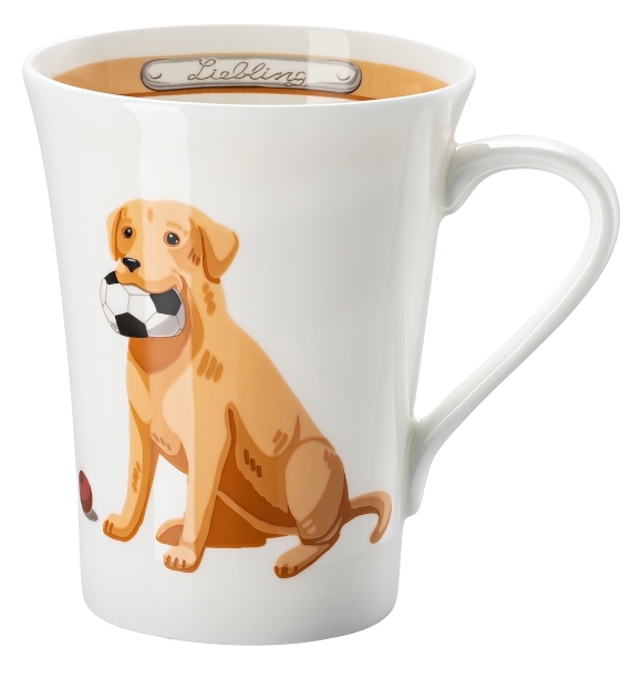 Hutschenreuther My Mug Hunde - Labrador Becher mit Henkel 0,4 l