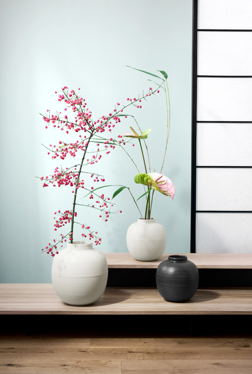 ASA Selection japandi Vase black 20cm