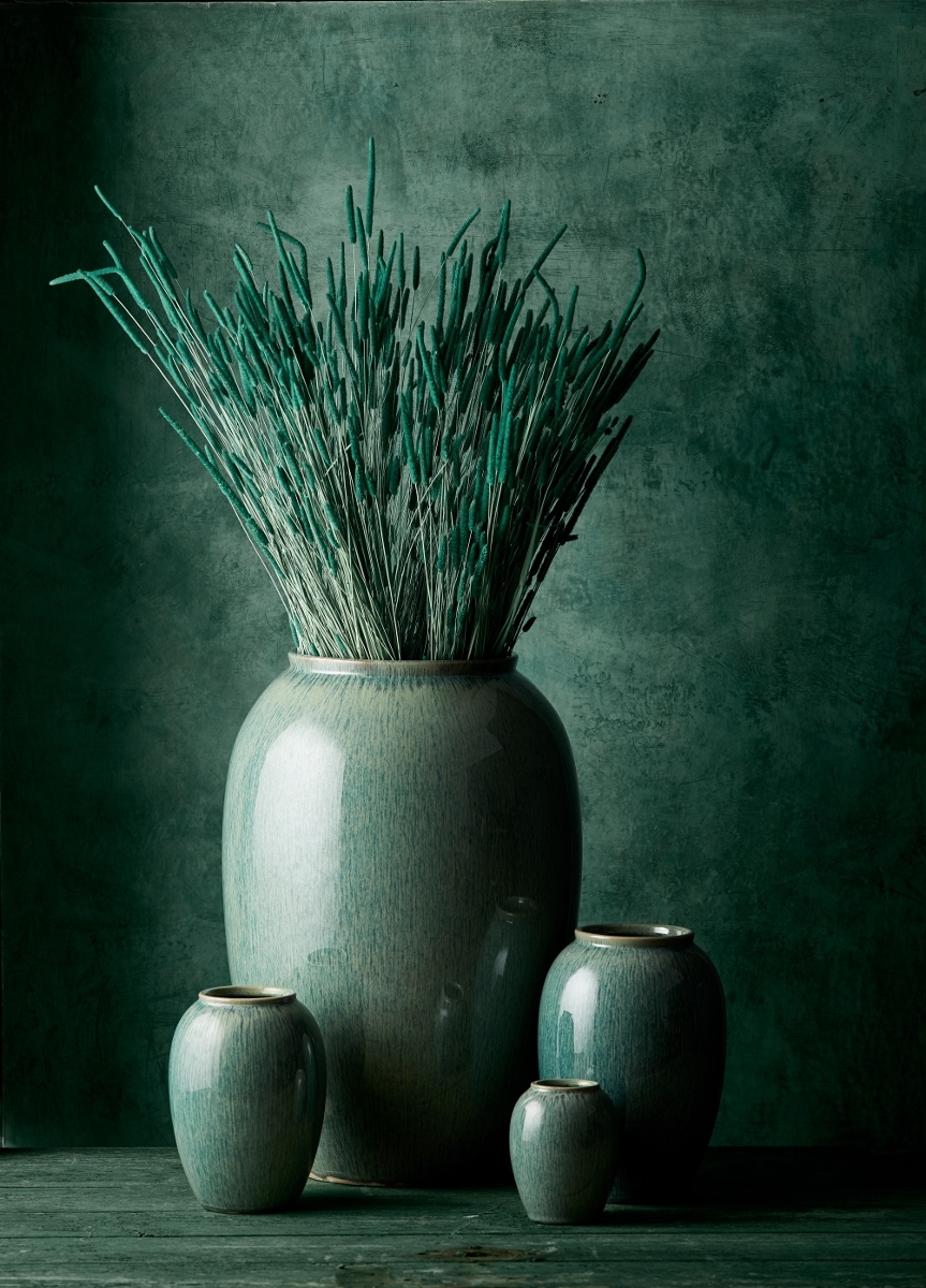 Bitz Vase green 20 cm