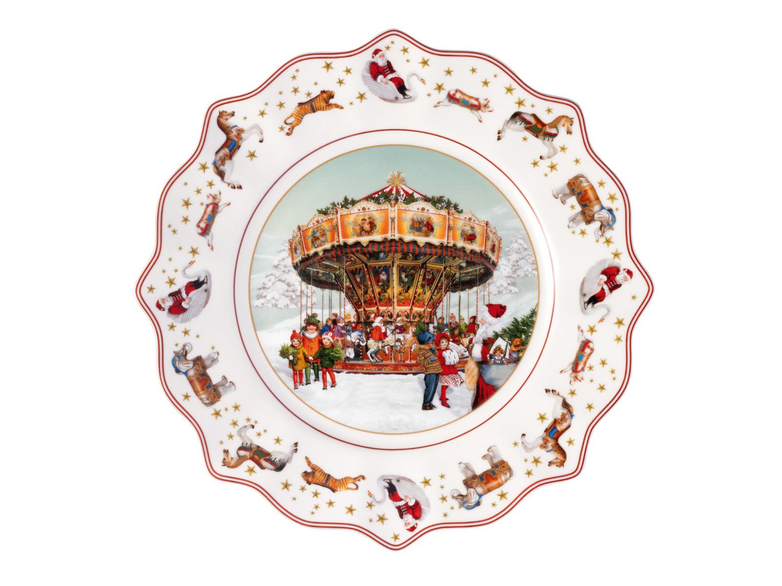 Villeroy &amp; Boch Annual Christmas Edition Jahresteller 2024 Freisteller