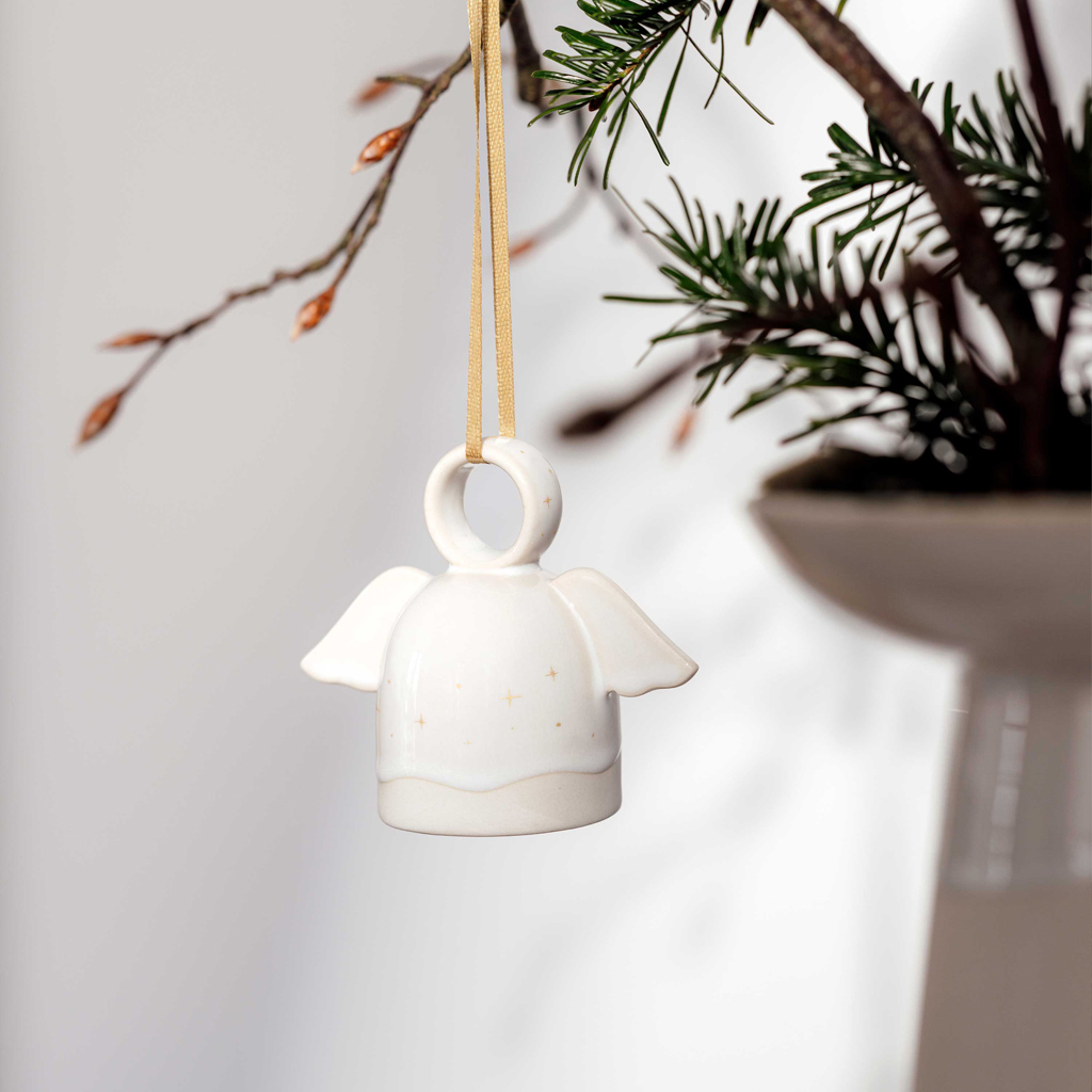 like Villeroy &amp; Boch Winter Glow Ornament Engel Lifestyle