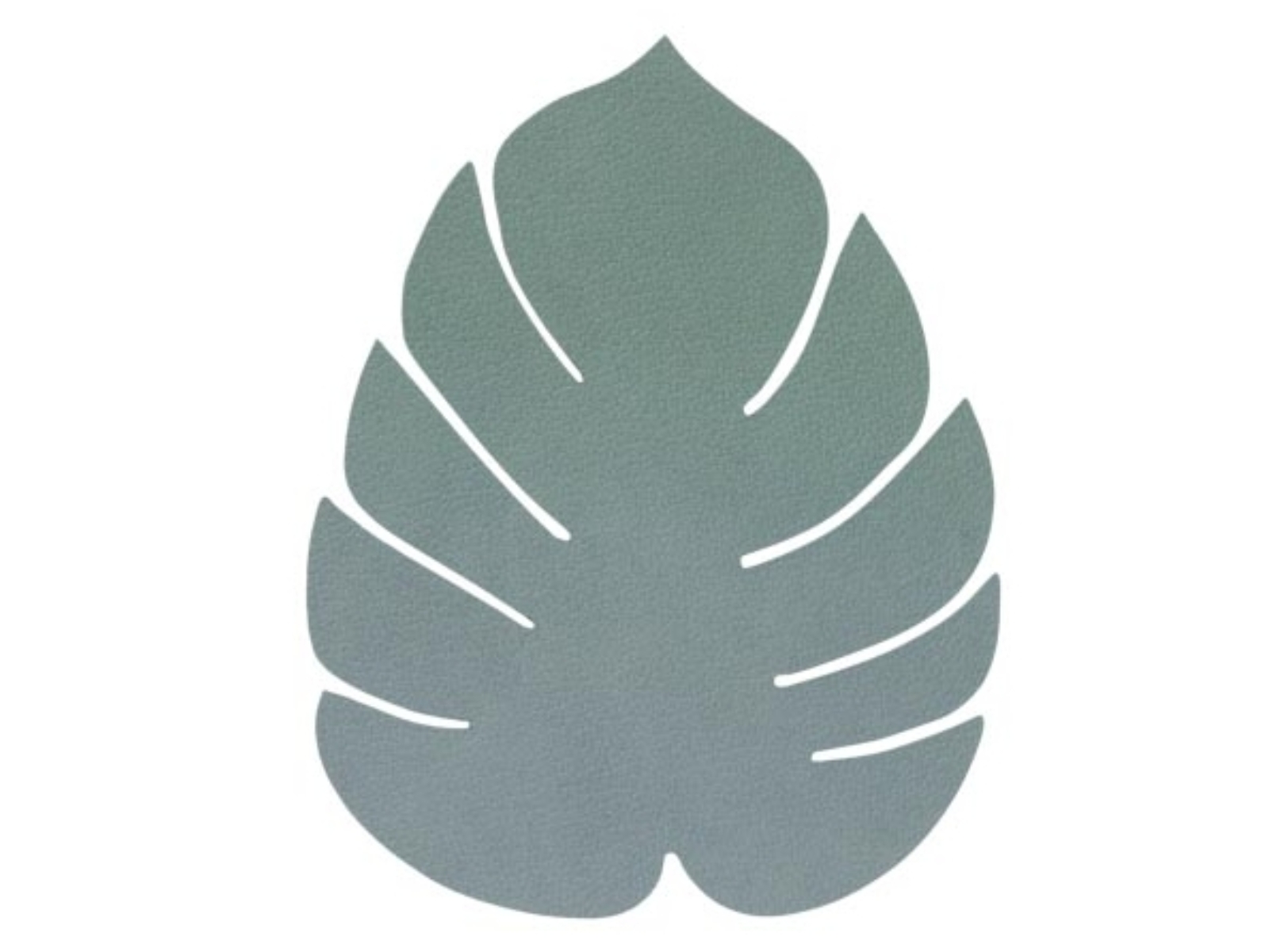 LIND DNA NUPO Untersetzer Monstera Leaf pastel green 14x12