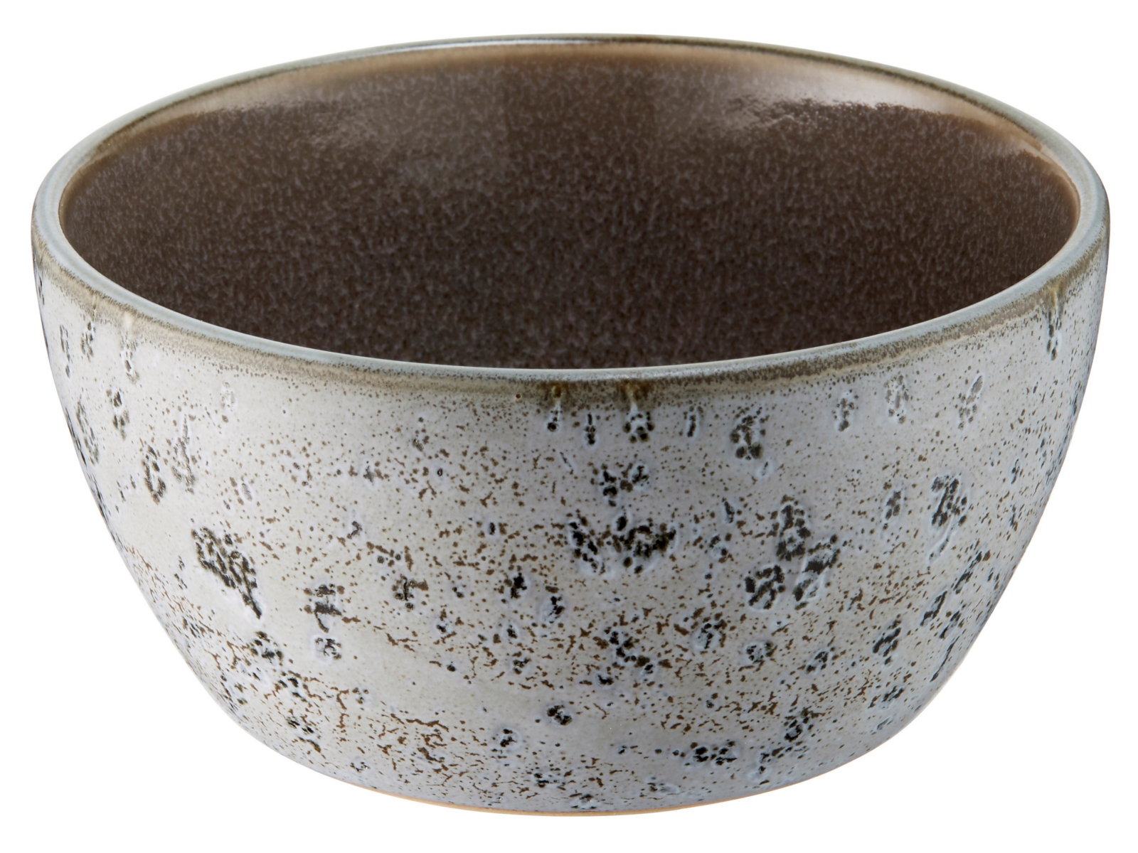 Bitz Bowl matt grey / shiny grey 12 cm