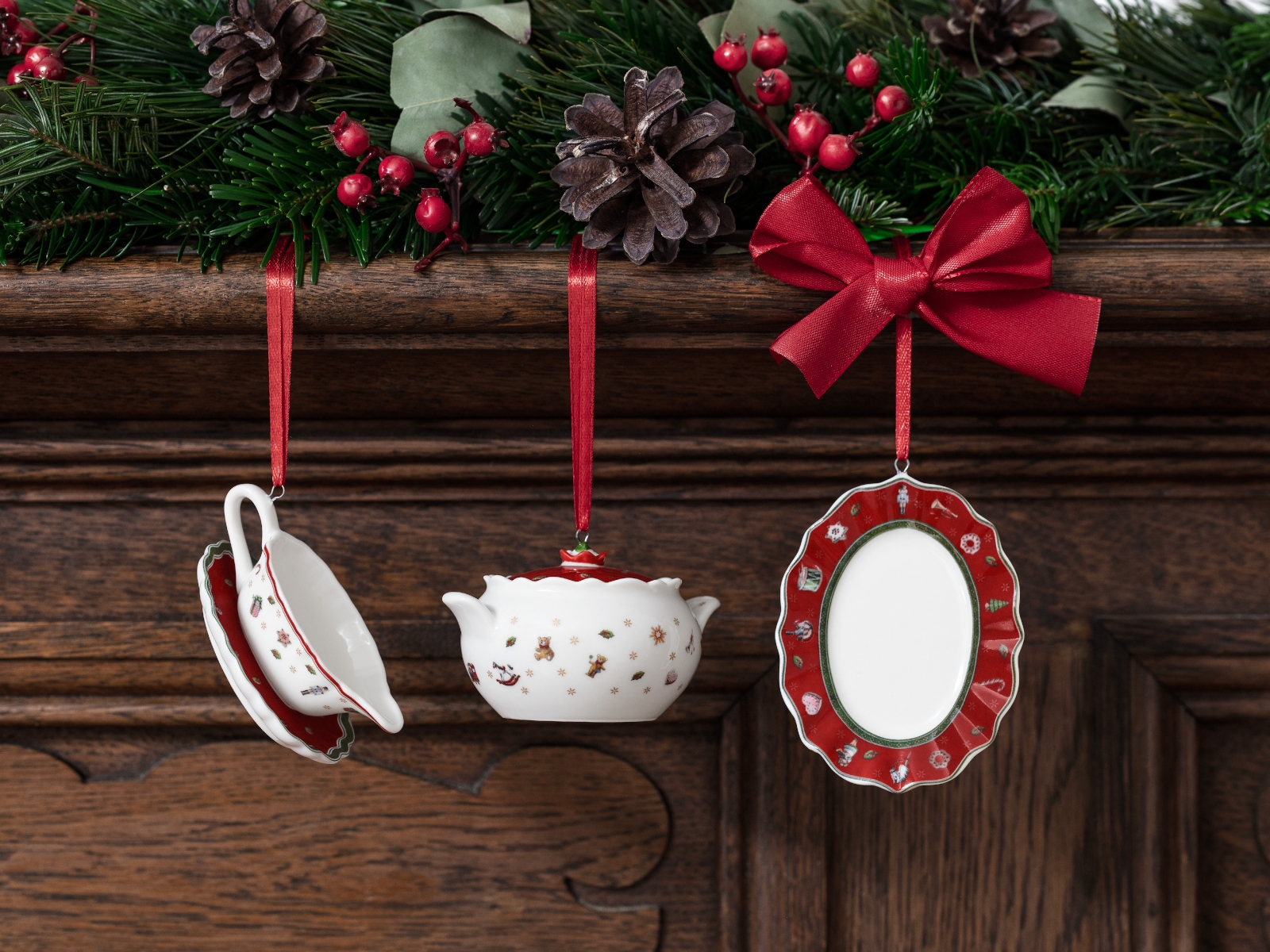 Villeroy & Boch Toy's Delight Ornamente Servierteile Set 3tlg.