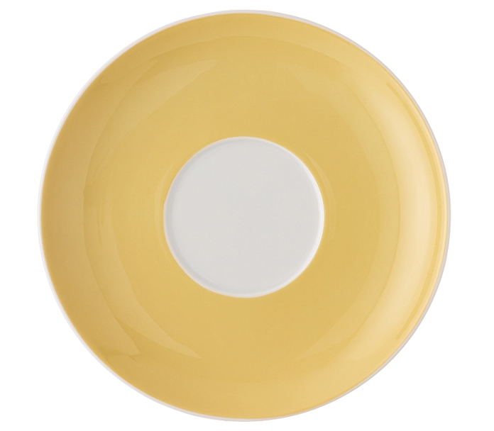 Thomas Sunny Day Soft Yellow Cappuccino Untertasse 16,5cm