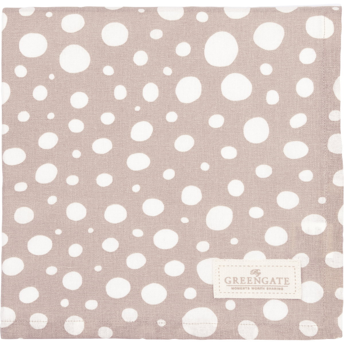 Greengate Neva Stoffserviette beige 40x40cm