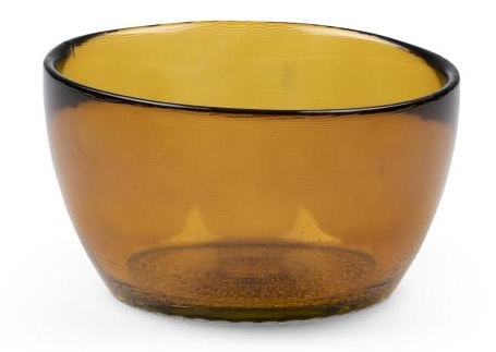 Bitz Glasschale amber 12 cm