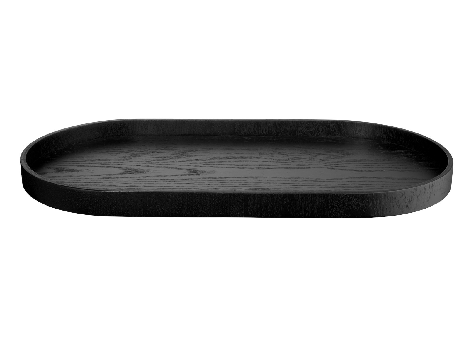 ASA Selection wood Holztablett oval schwarz 44x22,5cm Freisteller1