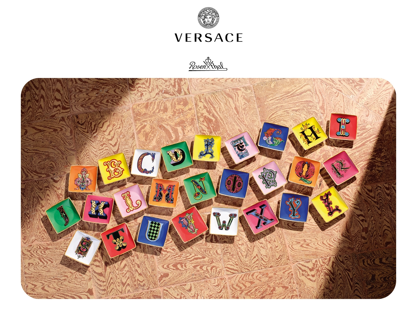 Versace Versace Alphabet G Schälchen quadr. flach 12 cm