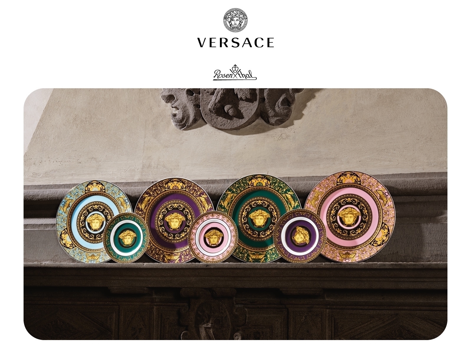 Versace Medusa Ikarus Milchkännchen 6 Pers. 0,22 l