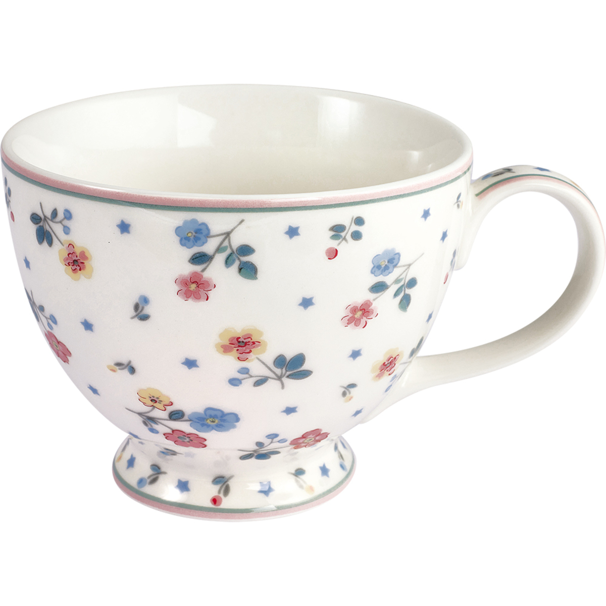 Greengate Adelena Teetasse weiss 0,4l