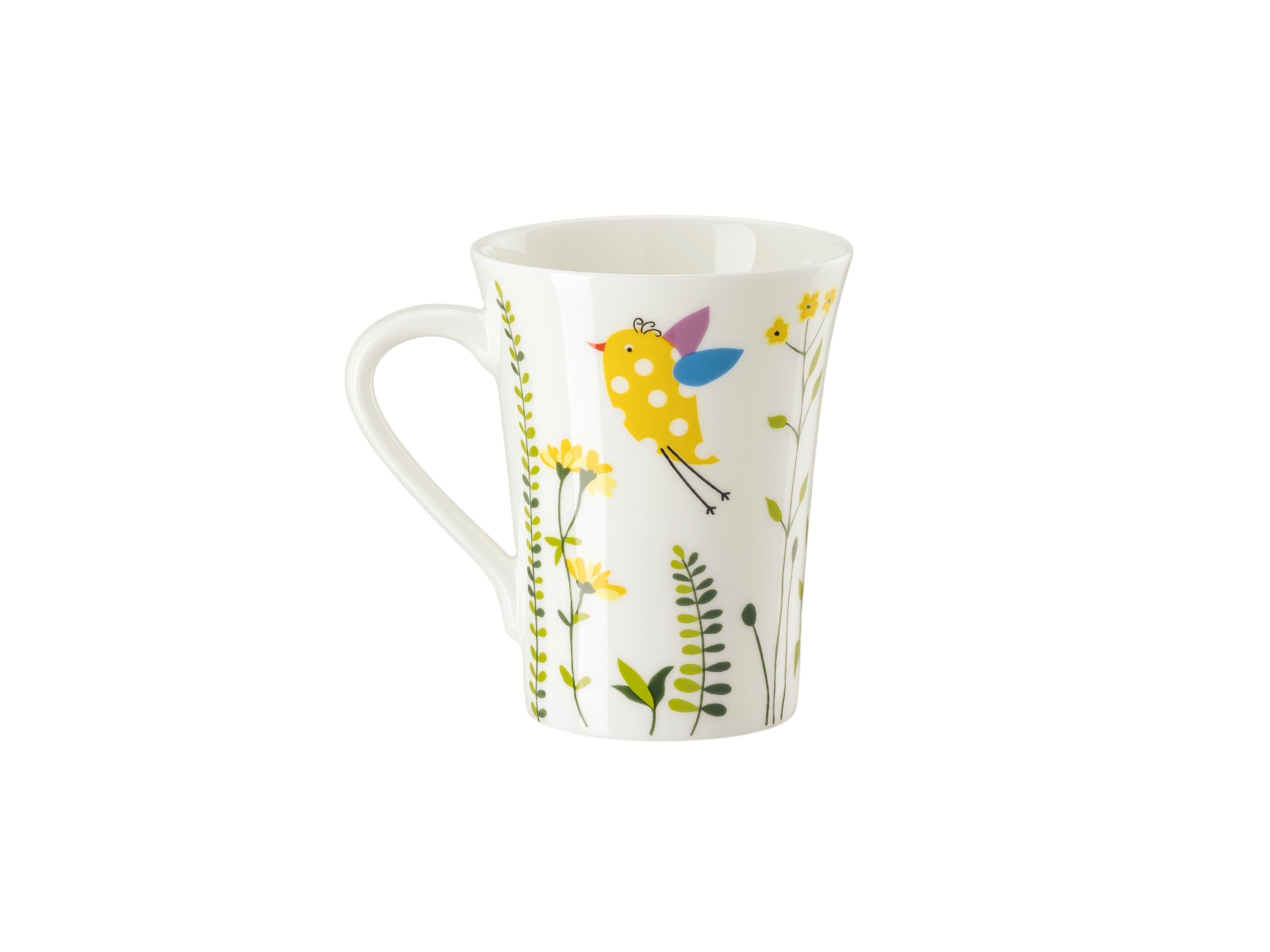 Hutschenreuther My Mug Birdie - Yellow Becher mit Henkel 0,4 l