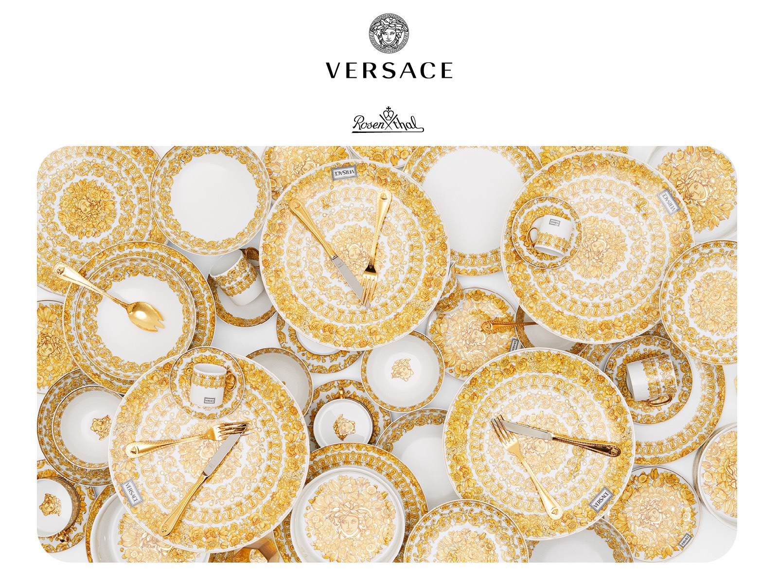 Versace Medusa Rhapsody Frühstücksteller 21 cm