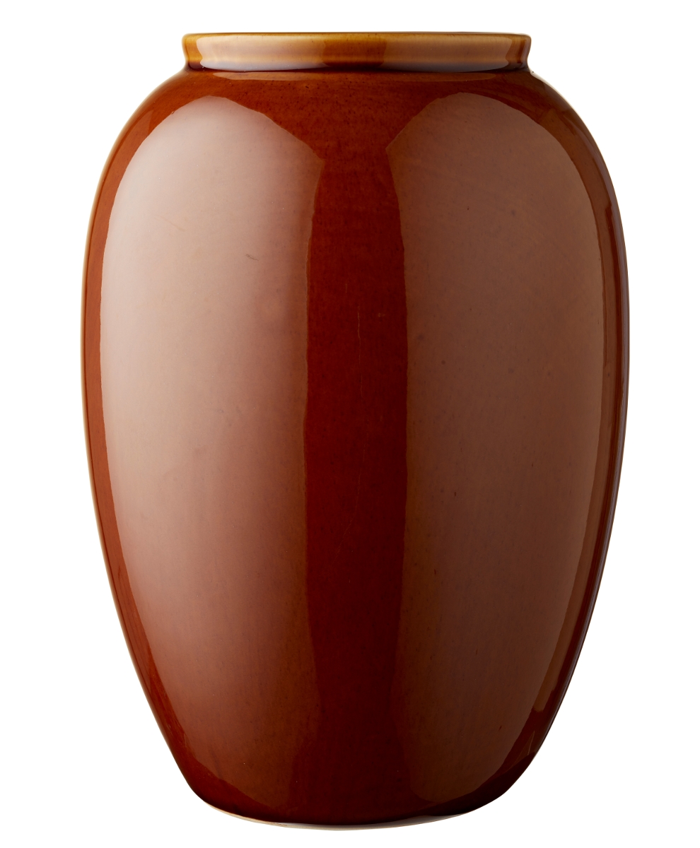 Bitz Vase amber 25 cm