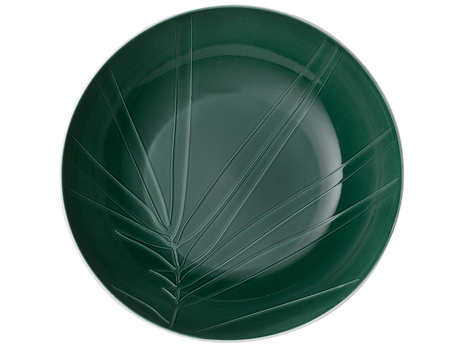 Villeroy &amp; Boch it's my match green Servierschale Leaf 26 cm