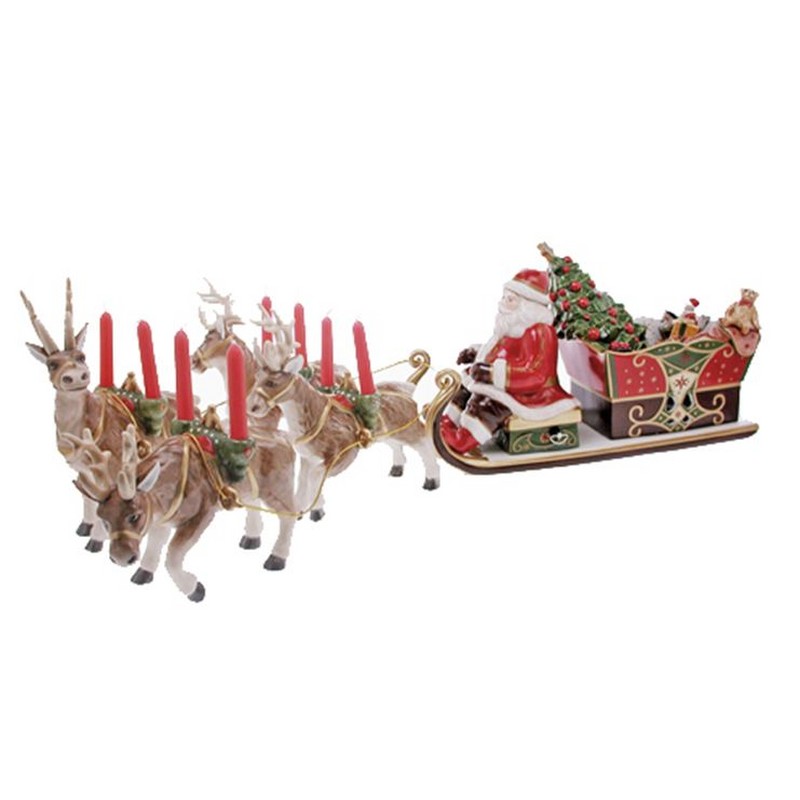 Villeroy & Boch Christmas Toys Memory Santa's Schlittenfahrt 22 cm