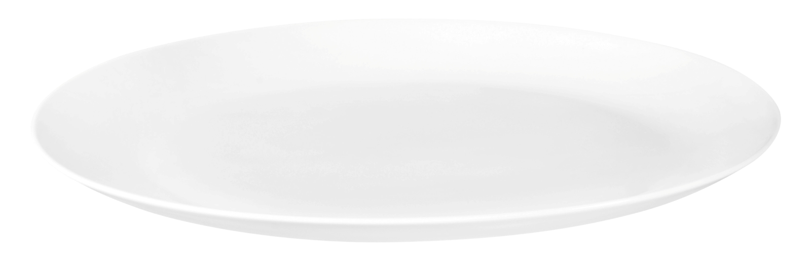 Seltmann Weiden Liberty weiss uni Servierplatte oval 31,5 x 21 cm