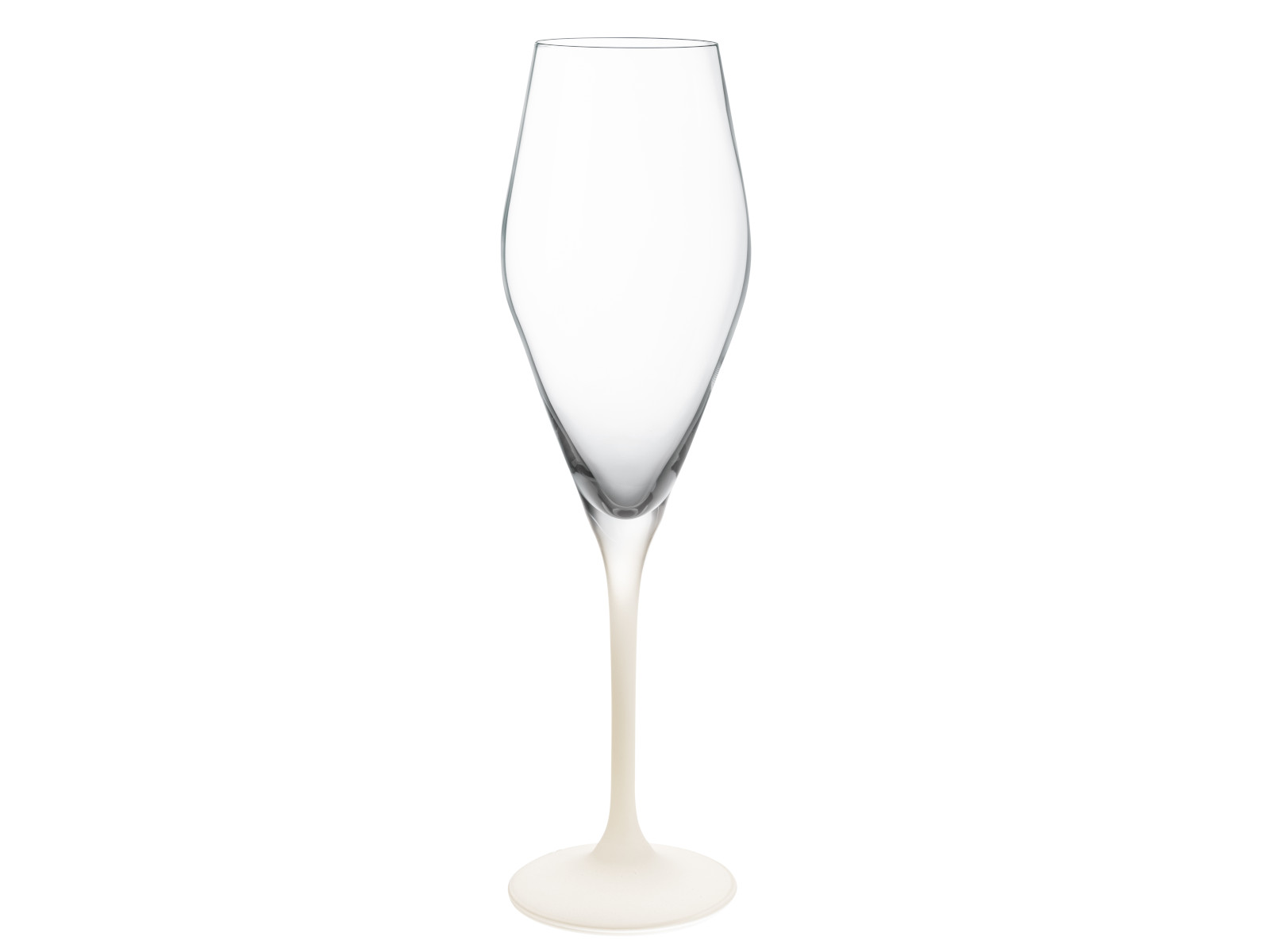 Villeroy & Boch Manufacture Rock blanc Champagnerglas Set 4tlg